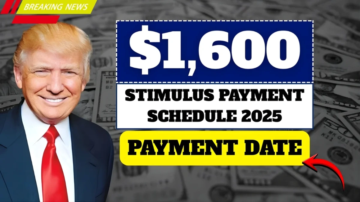 $1,600 Stimulus Checks 2025