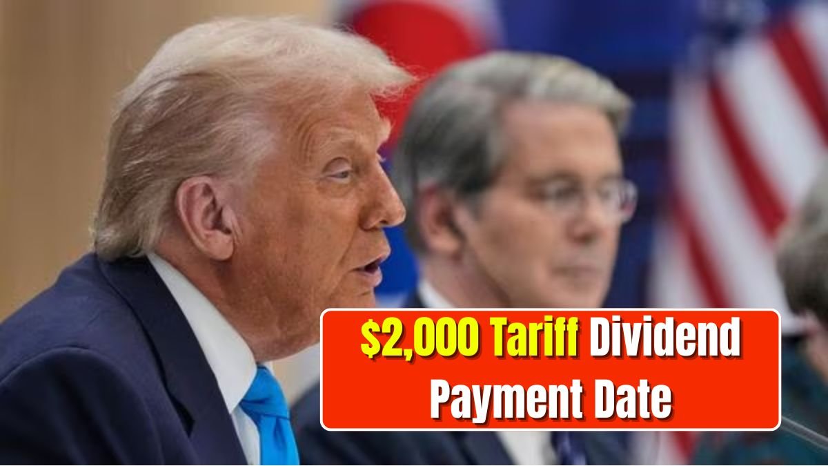 $2,000 Tariff Dividend Payment Date