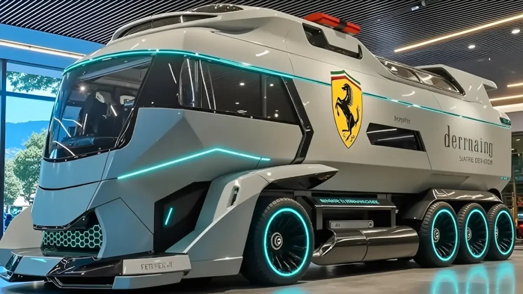 2026 Ferrari RoadVilla GT Revealed: The World’s First Supercar Motorhome With Hyper-Speed DNA, Smart Luxury & a Stunning Rooftop Lounge