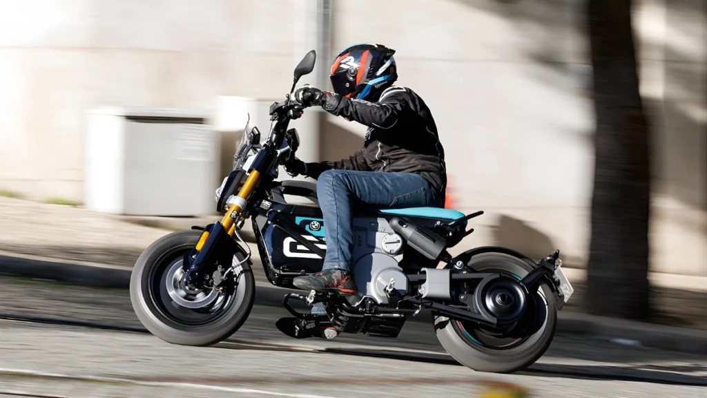 BMW CE 02 Electric Bike: Futuristic Urban Commuter with 95KM/H Top Speed, 90KM Range & Stylish Design