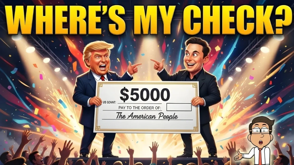DOGE Shutdown Shocker: Trump, Musk, and the Mystery Behind the Missing $5,000 Check