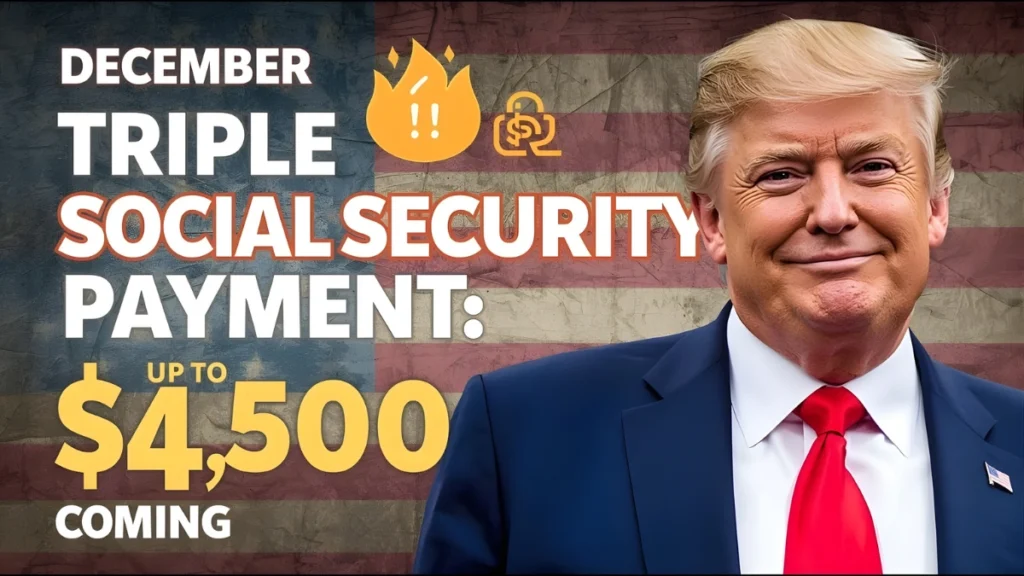 December SSI Boost: Triple Social Security Deposit Up To 4500 Dollars Confirmed