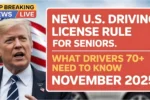 Driving License Rule for Seniors Starting
