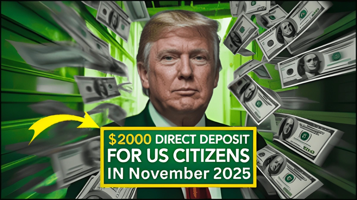 IRS Approves $2,000 Direct Deposit for November 2025