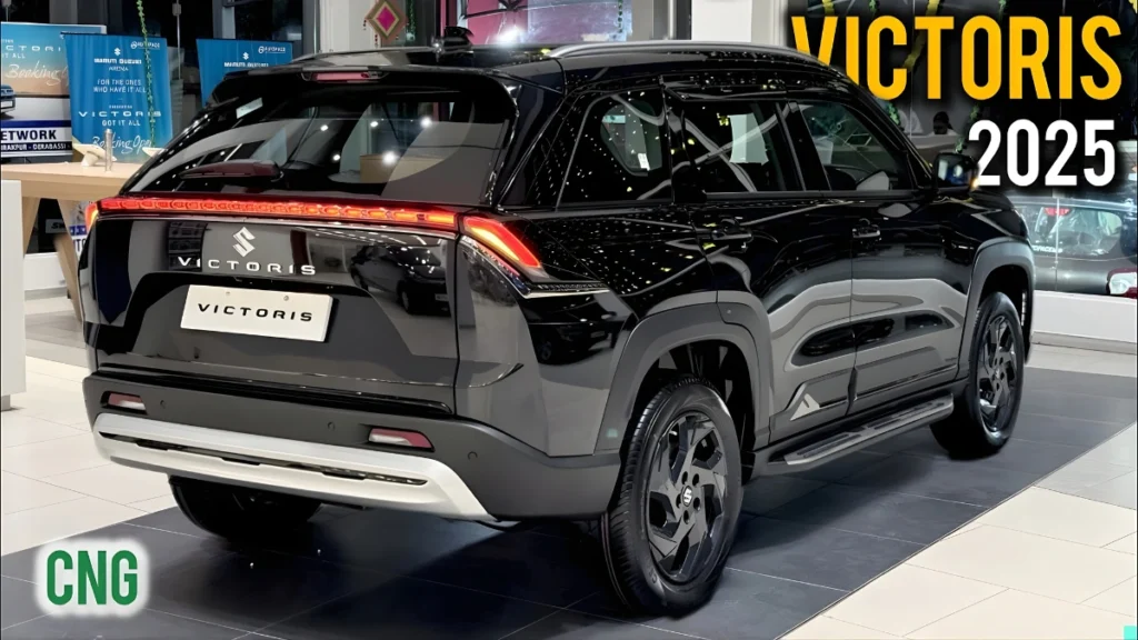 Maruti Suzuki Victoris CNG: High Mileage, 5-Star Safety & Practical SUV Design at an Affordable Price