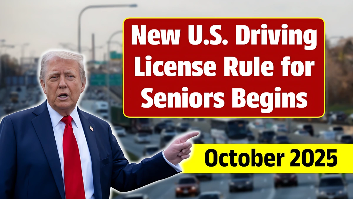 New 2025 U.S. Driving License Rules for Seniors Over 70