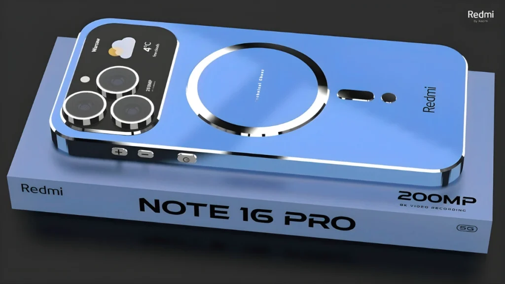 Redmi Note 16 Pro 5G: 200MP Camera, 120Hz AMOLED Display & 80W Fast Charging at an Incredible Price