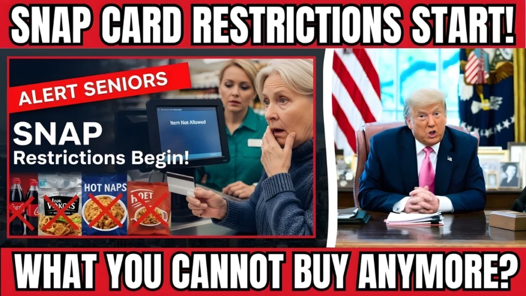 SNAP Card Restrictions Begin: What You Can No Longer Buy Under the New Rules