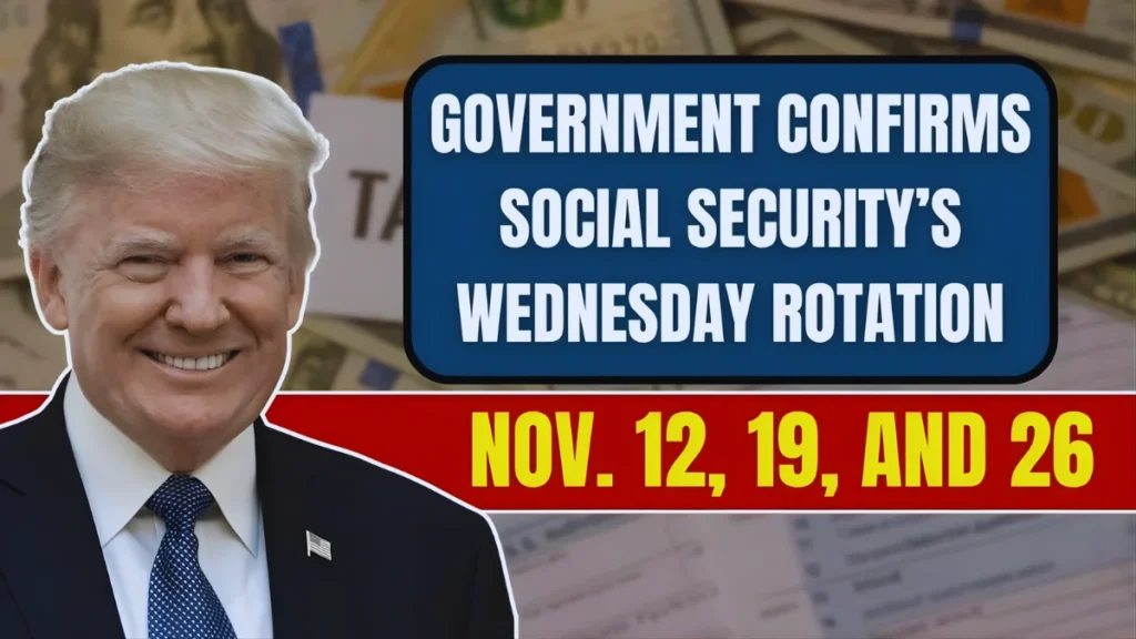 Social Security Wednesday Payment Rotation Confirmed: What Retirees Must Know for Nov. 12, 19, and 26