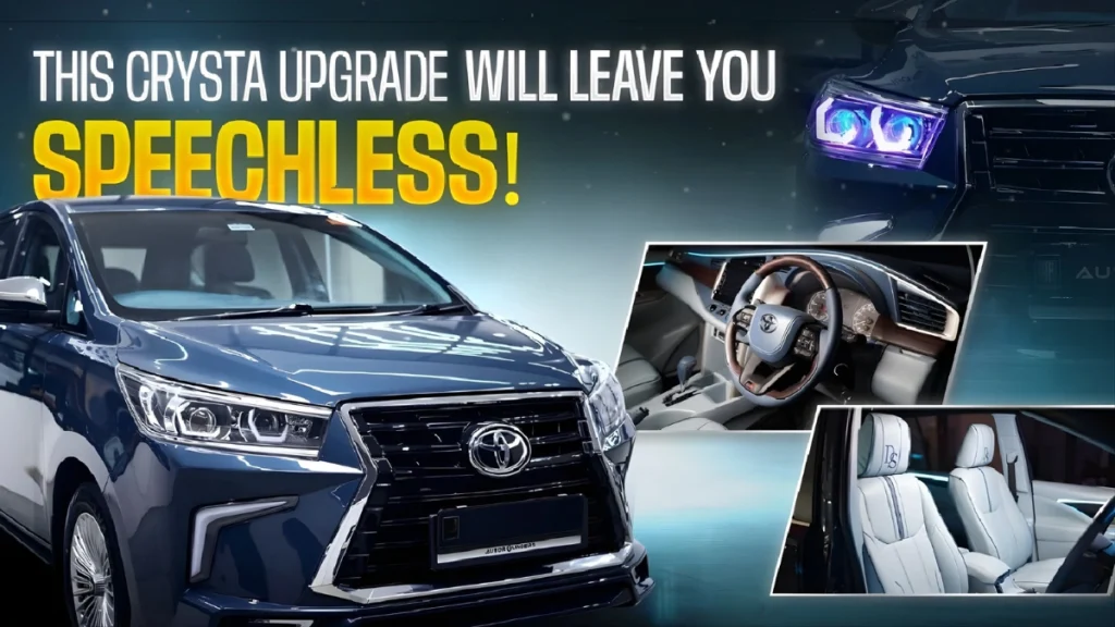 Toyota Innova Crysta 2025: The Ultimate 7-Seater Diesel MPV with Power, Comfort & Claimed 32kmpl Mileage