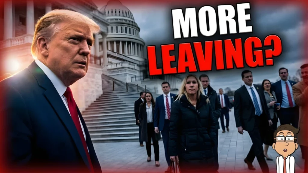 Washington Politics 2025: Are More Republicans About To Leave Congress After Greene’s Exit Sparks Panic In Washington